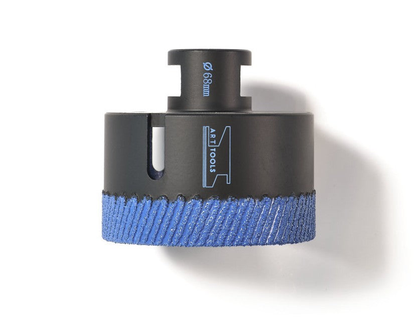 Tegelboor droog 68mm - M14