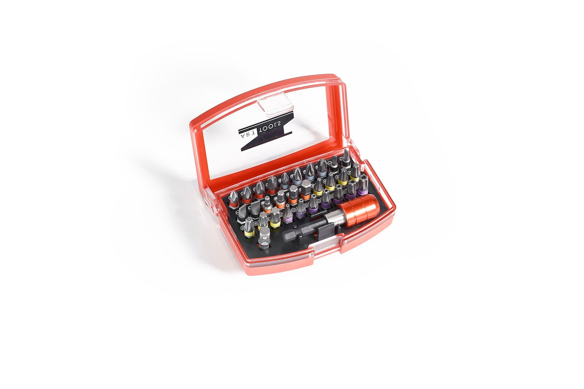 Professionele Bitset 32-delig S2 Staal met Bithouder | ART-TOOLS